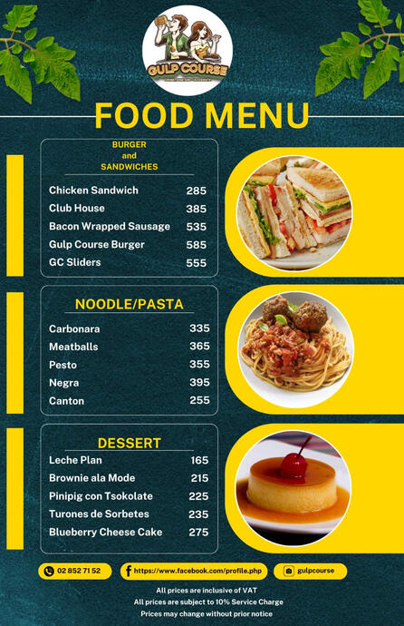 Food Menu